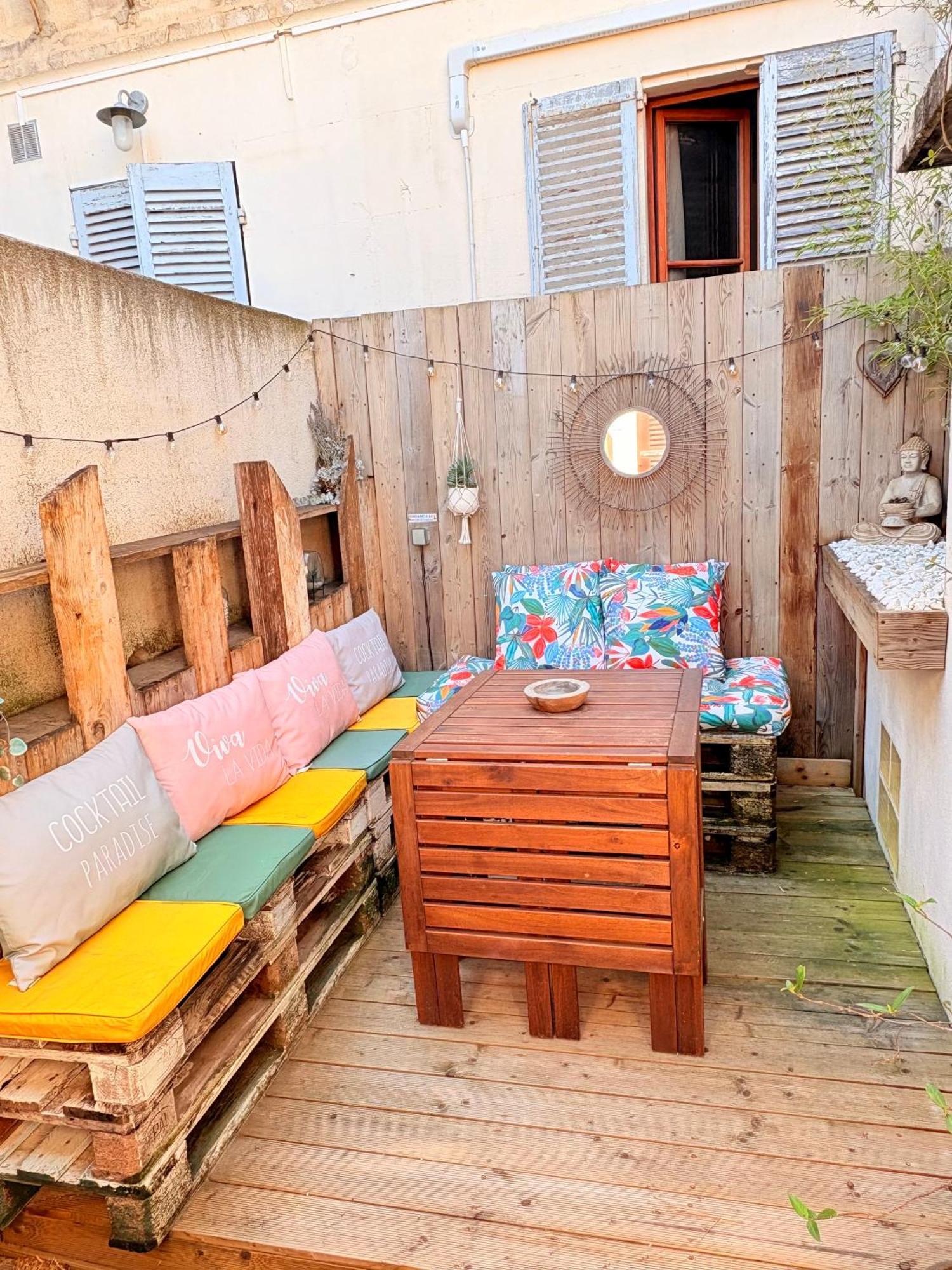Ferienwohnung Le Patio De Provence En Avignon - Hypercentre, Clim, Wifi, Calme Exterior foto